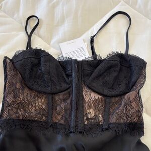 Cami NYC Black Lace Chemise